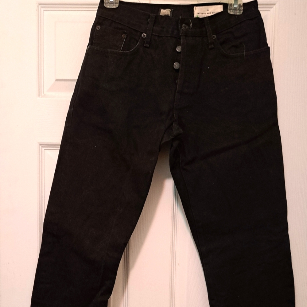 Imogine and  Willie Black Denim Jeans